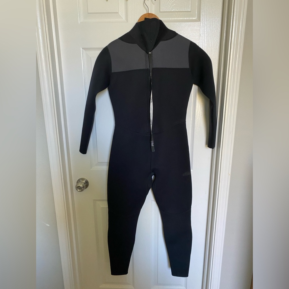 Hevto Women’s Wetsuit  3/2mm Neoprene WetSuit Back Zipper Surfing Diving - Picture 5 of 8